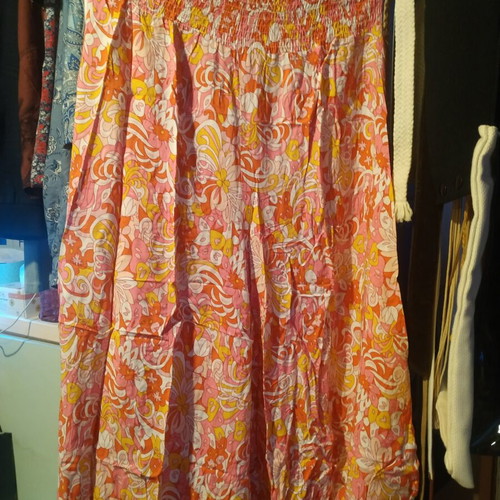Celestino pants floral, like new, sizes M/L