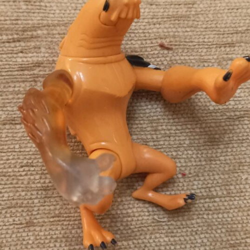 Ben 10 Wildmutt Battle Pose Variant 4" action figure used Bandai