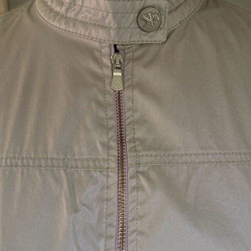 Calvin Klein jacket like new, cotton spring silver
