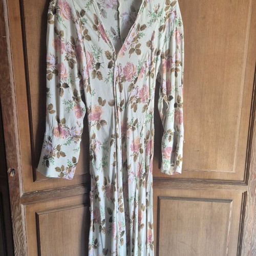 Emprime long dress used with side slit, size S