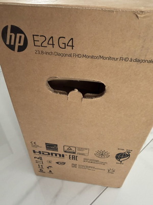HP E24 G4 23.8-inch FHD Monitor new