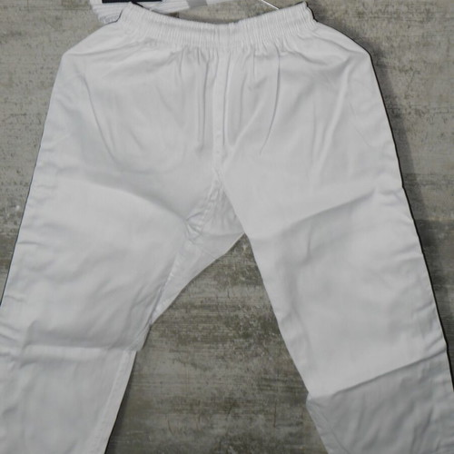 Legendary Taekwondo Dobok Set White with Black Stripe new