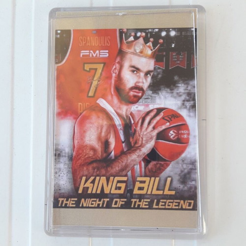 Olympiakos Spanoulis Magnet new 5x7.5cm