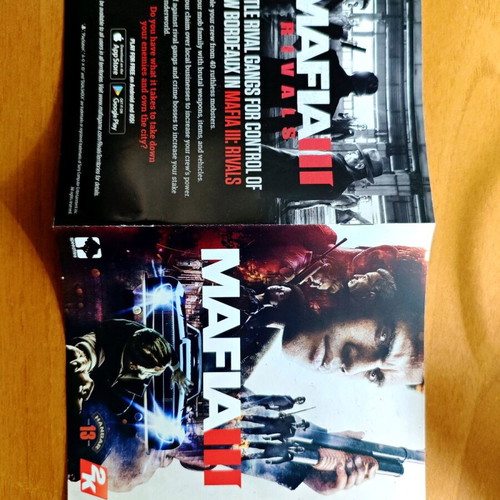 Mafia III PS4 game used, Greek edition