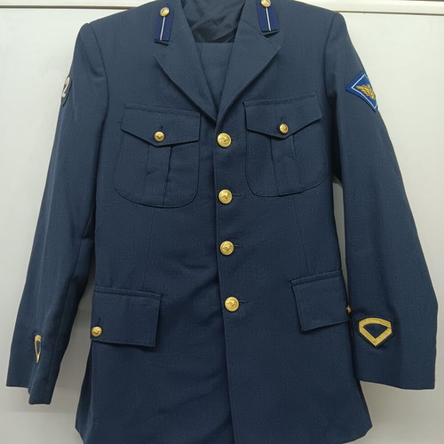 STYA Air Force Uniform used, 2-year set with jacket and trousers