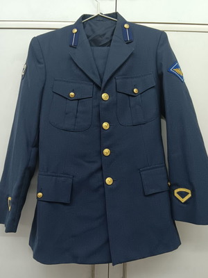 STYA Air Force Uniform used, 2-year set with jacket and trousers