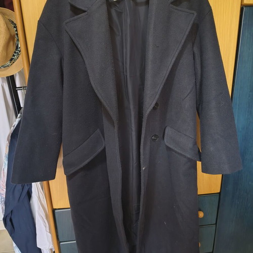 Zara oversized coat used, size XS fits medium, blue