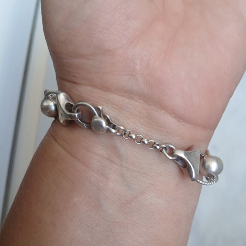 925 silver bracelet, 19 cm, 22 grams