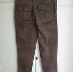 Sarah Lawrence pants medium like new, olive cotton with pattern