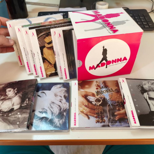 Madonna From The Origins To The Myth 9 CDs and 2 DVDs box set like new