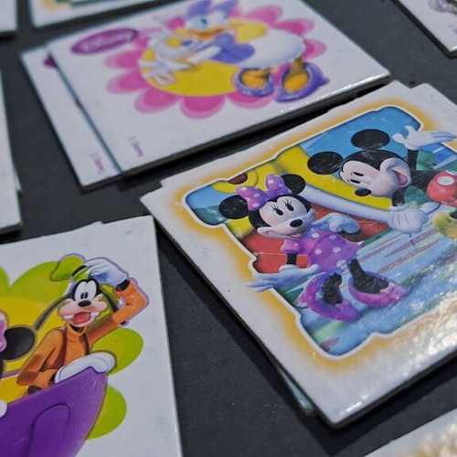 Clementoni Memo Compact Minnie educational memory game used