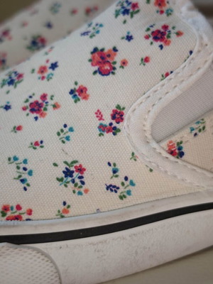 Textile sneakers, insole 25 cm