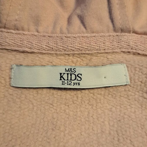 Hoodie zipper jacket used pink Marks & Spencer size 146 cm