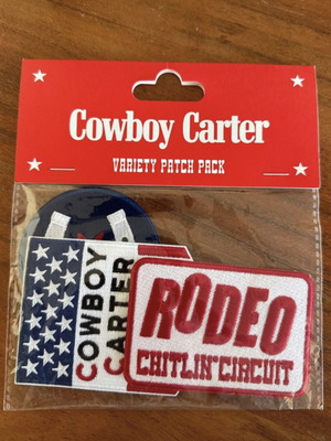 Cowboy Carter Variety Patch Pack new