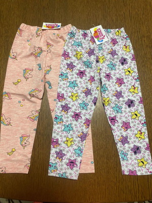 Children's leggings, pack of 2, size 86