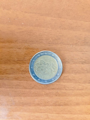 Finland 2€ 2008 commemorative coin used