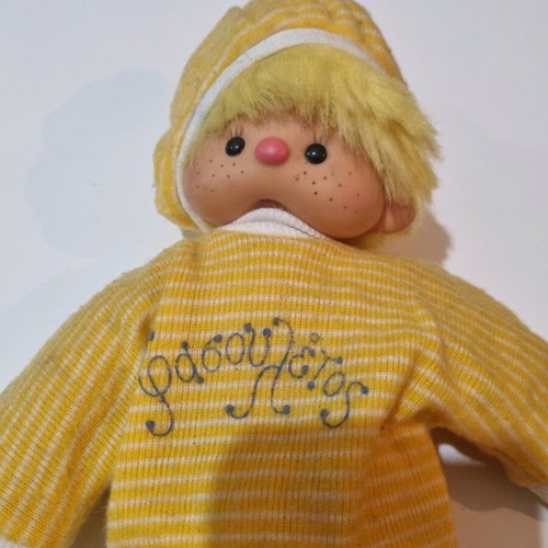 Fasouletos vintage collectible doll used 80s