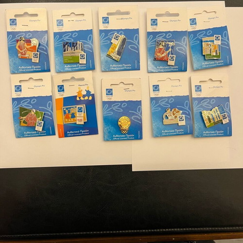 Olympic Games 2004 pins new, unused