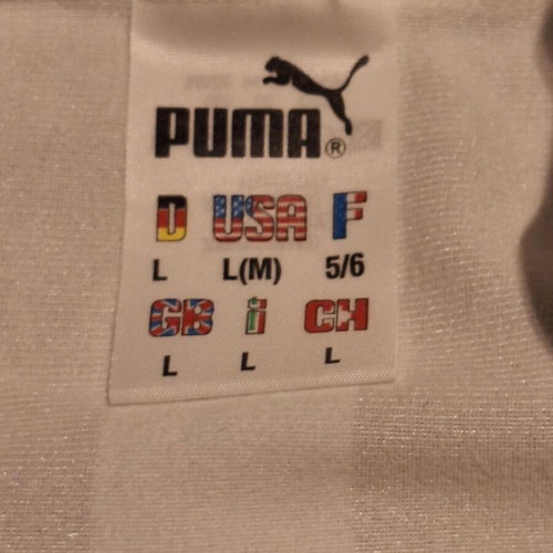 Retro Puma Global Finanz football jersey size L like new