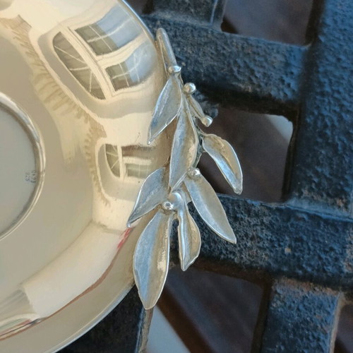 Silver decorative bowl with 925 stamp like new