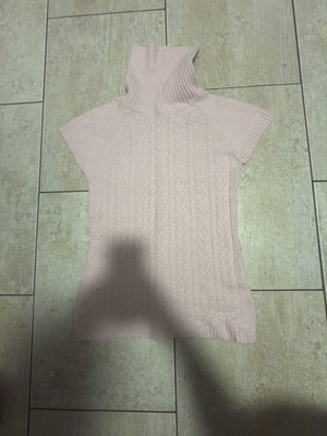 Knit used sweater with turtleneck