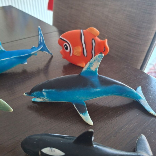 Sea Animals soft, used, set