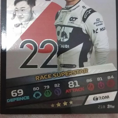 Turbo Attax F1 2021 cards Scuderia AlphaTauri and Sebastian Vettel new, 6 pieces