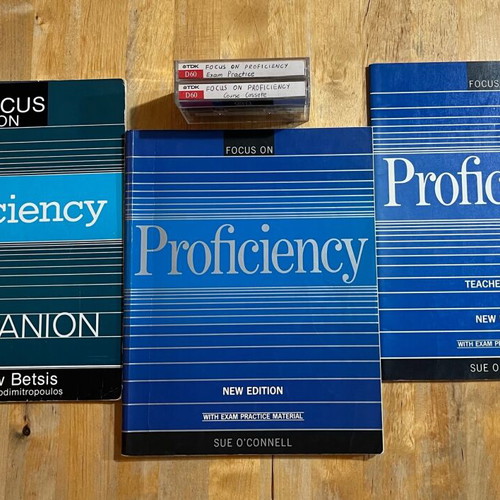 Focus on Proficiency New Edition set with teacher book and companion used