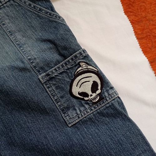 Blind Skateboards Vintage Carpenter Baggy Jeans used, blue, XXL