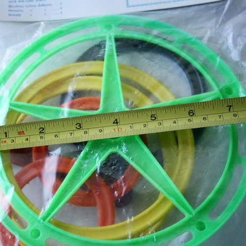 Vintage 70's Ring Toss Game new, old Greek plastic