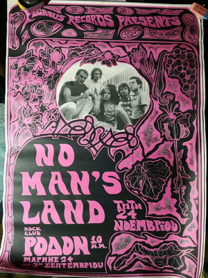Αφίσα No Man's Land Live Ρόδον κλαμπ μεταχειρισμένη