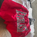 Everlast Boxing Shorts XL like new, red and white