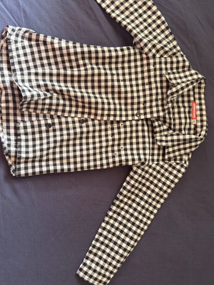 Energiers Boys' Shirt 110 cm, 5 Years, Like New, Black and White