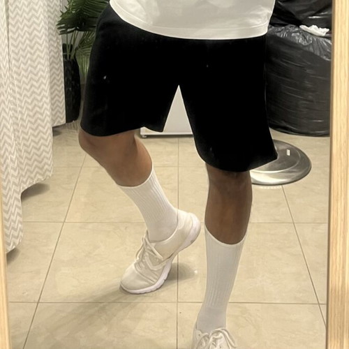 Men's Black Shorts like new, sizes S to 2XL, pack of 6