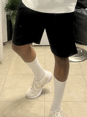 Men's Black Shorts like new, sizes S to 2XL, pack of 6