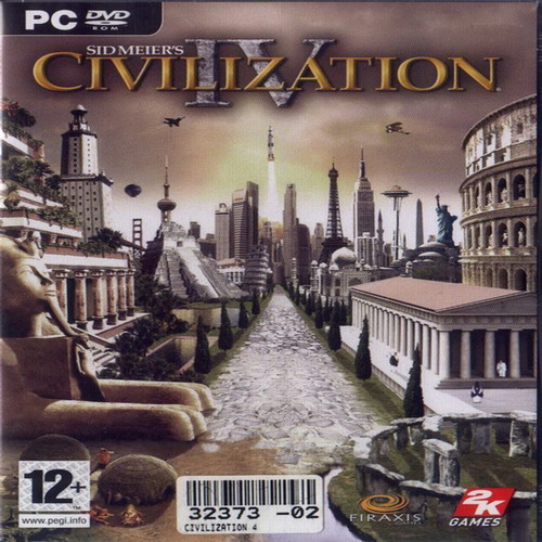 Civilization 4 PC game used without manual
