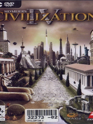 Civilization 4 PC game used without manual