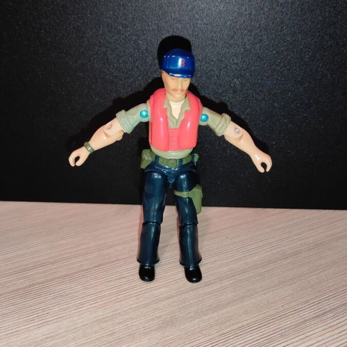 G.I.JOE Cutter (v1) 1984 action figure used, Hasbro