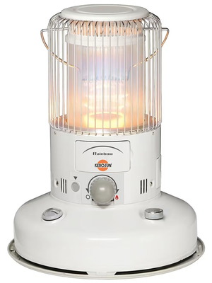 Kerosun Rainbow kerosene heater used, clean fuel