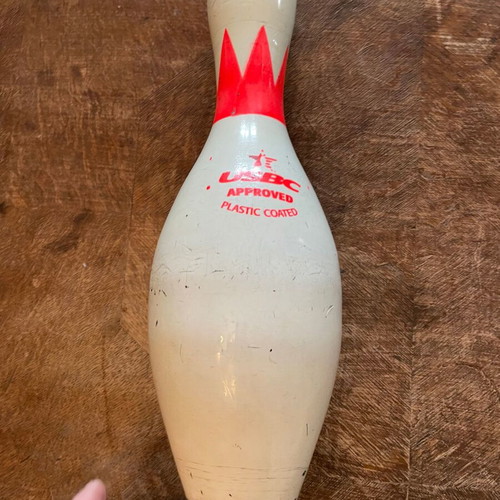 Bowling pin used, authentic corina, about 40 pieces