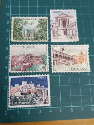 Γραμματόσημα Μονακό 1960 Κτίρια Κατάσταση σαν καινούργια