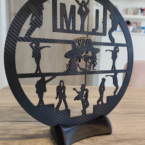 Michael Jackson 3D printed decorative stand new