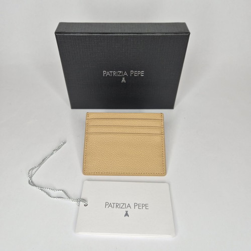 Patrizia Pepe cardholder new, genuine leather, brown