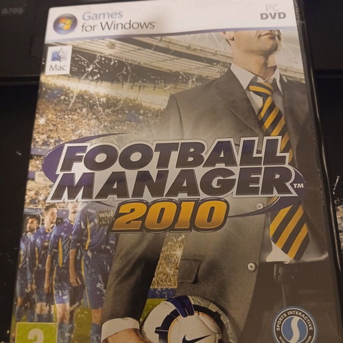 Football Manager 2010 PC used, minor wear