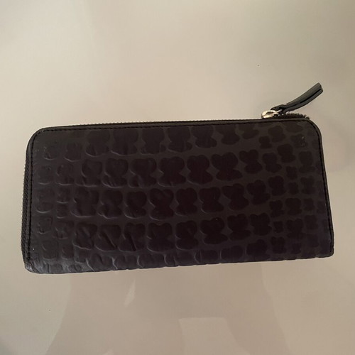Tous wallet used, black color