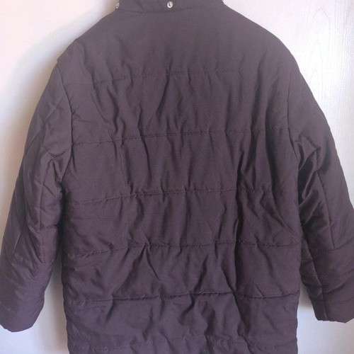 Women's long jacket like new, size L, purple pink