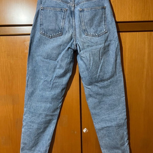 Zara jeans size S like new, 100% cotton, blue
