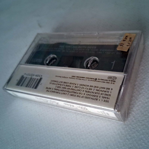 Phil Collins Both Sides cassette tape new, rock