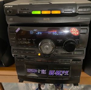 Sony mhc-rx70