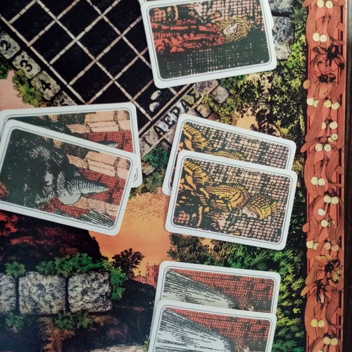 The Salamander of Fire collectible board game 1986